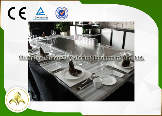 ซื้อ เครื่องฟอกไอเสีย 8 ที่นั่ง โต๊ะย่างเทปันยากิ ร้านอาหารญี่ปุ่น โต๊ะปิ้งย่าง online manufacture