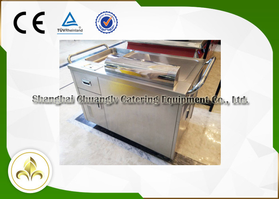 ซื้อ Mobile Japanese Hibachi Table Teppanyaki เตาย่างไฟฟ้าสำหรับเนื้อแกะไก่ปลา online manufacture