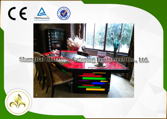 ซื้อ 11 ที่นั่ง Rainbow Light Teppanyaki Hibachi Grill, แผ่นเทปันยากิสแตนเลส online manufacture