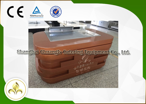 ซื้อ เตาย่างเทปันยากิมือถือแบบพกพา Hibachi Table เครื่องทำความร้อนเหนี่ยวนำแม่เหล็กไฟฟ้า online manufacture
