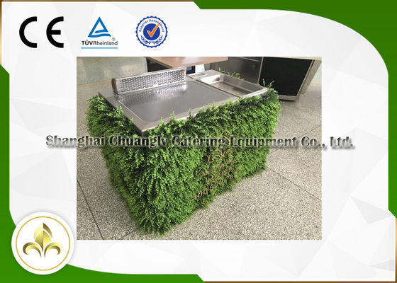 ซื้อ อุปกรณ์ย่าง Hibachi มือถือ Table Top Griddle CE ISO9001 Certification online manufacture