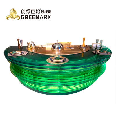 ซื้อ 8 ที่นั่ง Hibachi Japanese Grill, ทองแดงบริสุทธิ์ที่สร้างขึ้นใน Hibachi Grill 380v / 220V online manufacture