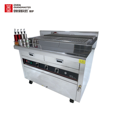 ซื้อ เตาย่างบาร์บีคิวเชิงพาณิชย์ไฟฟ้า 220V 15KW Super Speed online manufacture