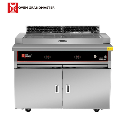 ซื้อ เครื่องทำความร้อนไฟฟ้าอุปกรณ์บาร์บีคิวเชิงพาณิชย์แบบเปิดได้ 220V เตาย่างบาร์บีคิว online manufacture