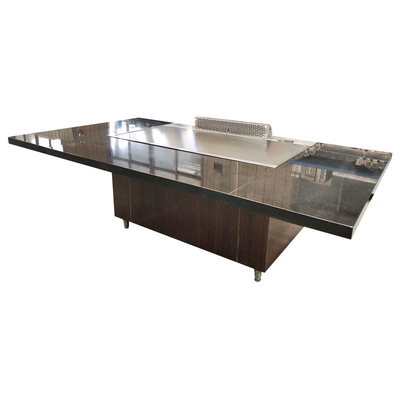 ซื้อ 8KW Electric Heating Rectangle Teppanyaki Grill Table เครื่องทำอาหารเชิงพาณิชย์ online manufacture