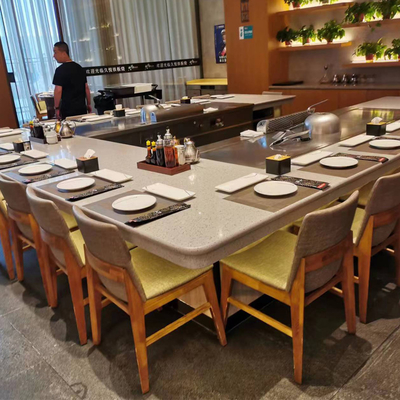 ซื้อ โต๊ะแกริล Teppanyaki ภายในห้อง 240V online manufacture