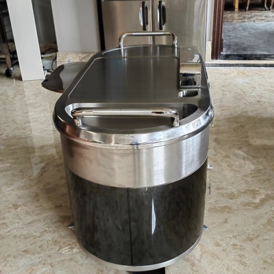 ซื้อ TO14 สแตนเลส โมบาย Teppanyaki Grill โต๊ะก๊าซลง online manufacture