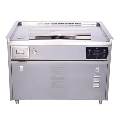 ซื้อ โต๊ะแกริล Teppanyaki ที่ยืนอิสระไฟฟ้า วัสดุเหล็กสแตนเลสพิเศษ online manufacture