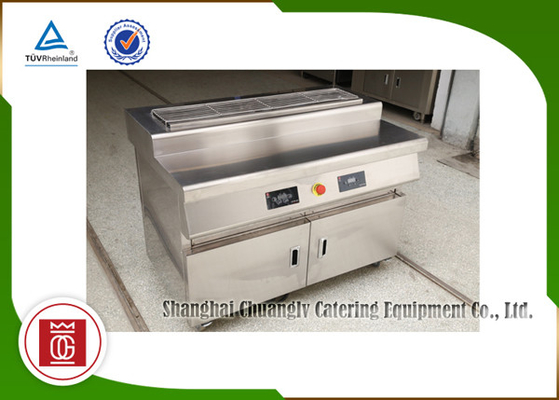 ซื้อ เตาย่างบาร์บีคิวเชิงพาณิชย์ไร้ควันไฟฟ้าวัสดุสแตนเลส online manufacture