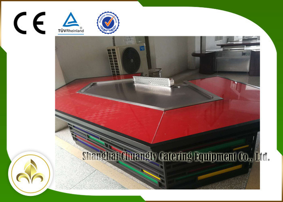 ซื้อ 11 ที่นั่งท่อความร้อนไฟฟ้าเทปันยากิโต๊ะย่างวัสดุสแตนเลส online manufacture