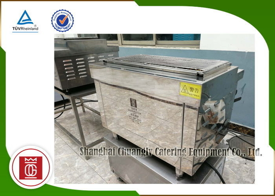 ซื้อ เตาย่างบาร์บีคิวเชิงพาณิชย์สแตนเลสไฟฟ้าบนโต๊ะพร้อมตู้ การผลิตออนไลน์