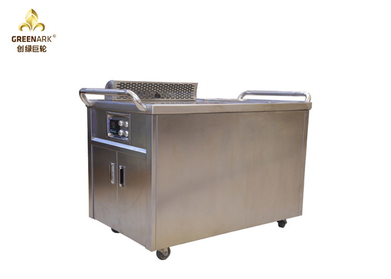 ซื้อ Induction Mobile Teppanyaki Grill Table ควันไฟจากไฟฟ้าสถิตลดลง การผลิตออนไลน์