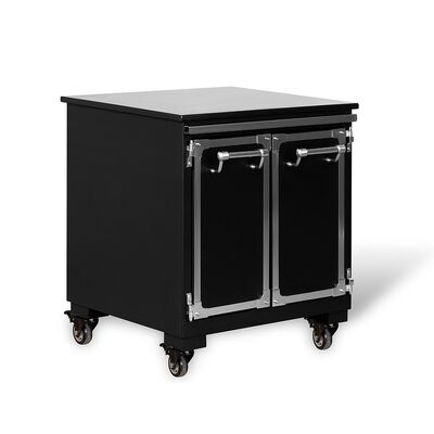 ซื้อ เตาย่างบาร์บีคิวเหล็กสเปนเชิงพาณิชย์ เตาอบถ่านสองชั้น พร้อมสแตนเลส 304 และตู้ด้านล่าง การผลิตออนไลน์