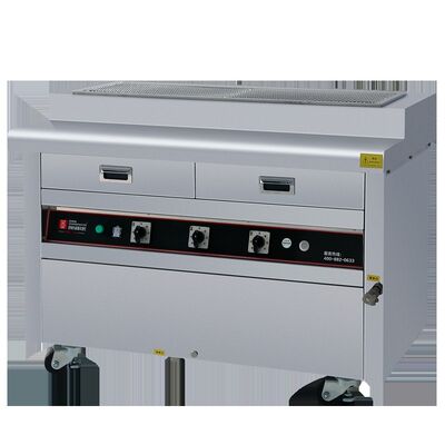 ซื้อ Grill BBQ ประเภทพาณิชย์ Grill อิเล็กทรริกต์ไม่มีควัน ด้วยพลังงาน 15KW 800 °C ความร้อนสูงและเครื่อง Grill สแตนเลสหลายฟังก์ชัน การผลิตออนไลน์