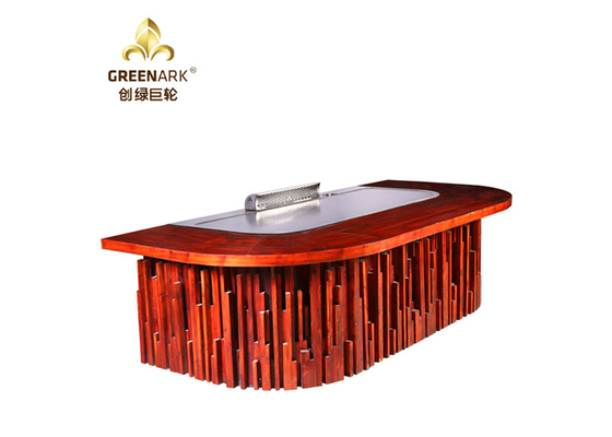 ซื้อ เตาไฟฟ้า Hibachi แบบกำหนดเอง Teppanyaki Table Grill ความจุ 9 ที่นั่ง online manufacture
