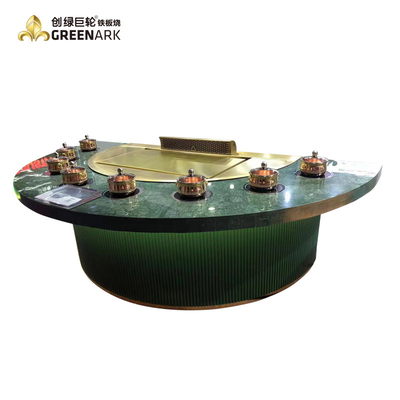 ซื้อ เตาย่าง Teppanyaki Hibachi แม่เหล็กไฟฟ้าสแตนเลสสำหรับห้องครัวเชิงพาณิชย์ online manufacture