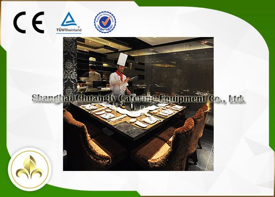 Nine Seats Commercial Hibachi Grill, LPG / ท่อส่งก๊าซธรรมชาติ Hibachi Grill