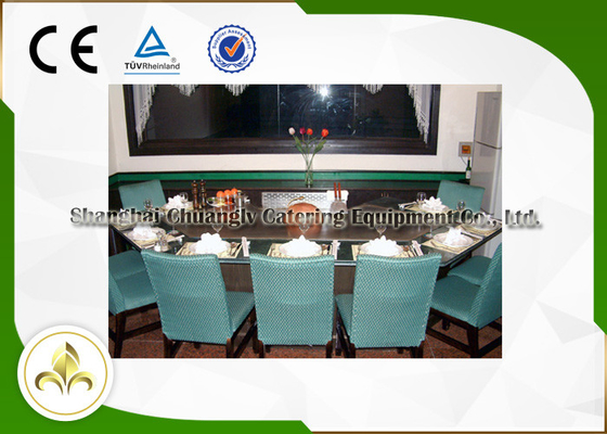 Fume Precipitator อุปกรณ์ย่างเทปันยากิญี่ปุ่นปรับแต่ง Eleven Seat