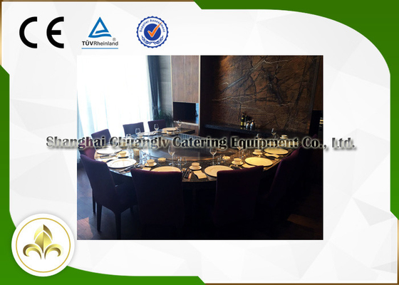 โต๊ะย่างร้านอาหารญี่ปุ่นแปดที่นั่ง, เตาย่างเทปันยากิพร้อมระบบระบายอากาศ