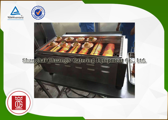 ครัวใหญ่เตาย่างบาร์บีคิวเชิงพาณิชย์, เตาย่างบาร์บีคิวก๊าซธรรมชาติพร้อมเตา 6 หัว
