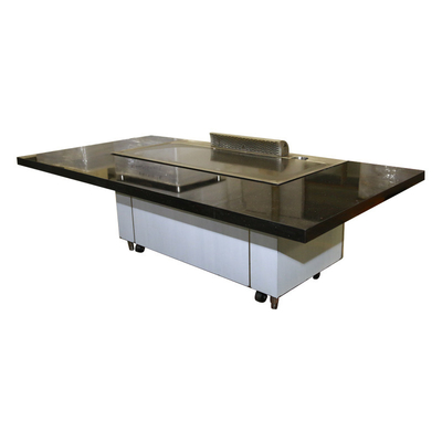 อุปกรณ์ครัวพาณิชย์ Teppanyaki ก๊าซ / ไฟฟ้า / อินดูชั่น Griddle