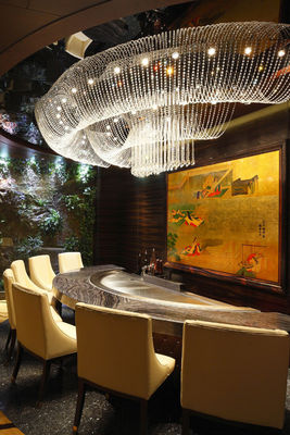 โต๊ะแกริล Teppanyaki แบบวงกลม