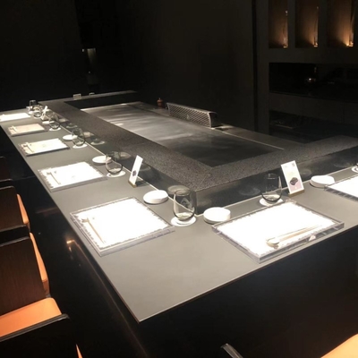 โต๊ะแกริลสแตนเลสฮิบาชิ ร้านอาหาร