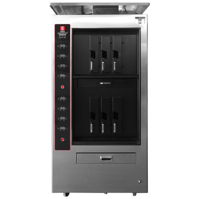 อุปกรณ์จัดเลี้ยงเชิงพาณิชย์ Double Layer 6 Grids Fish Grill Machine สำหรับร้านอาหาร