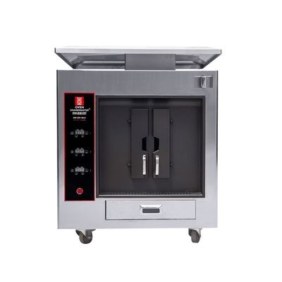 เครื่องย่างไฟฟ้า Smart Timing Fish 2 ช่องสำหรับจัดเลี้ยง / ปาร์ตี้