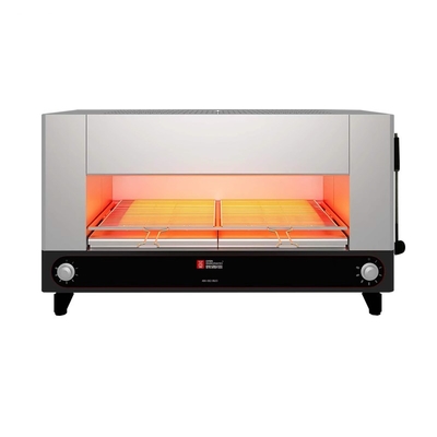 Ss304 Chicken Rotisserie Slamander เตาอบย่าง 380V 50HZ Rib Commercial Bbq Equipment