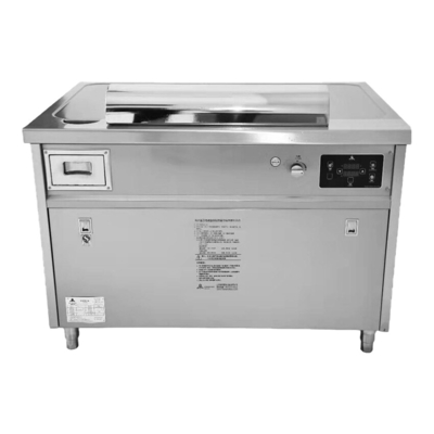 ร้านอาหาร 1.2m Induction Hibachi Grill Table Teppanyaki Griddle โรงงานอาหารในเมืองไทย