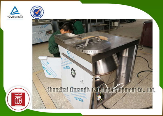 เซรามิกไฟฟ้า / เตาแพนเค้กสแตนเลสสำหรับ Food Plaza