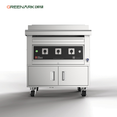 เตาย่างบาร์บีคิวไฟฟ้าเชิงพาณิชย์ 800°C ร้อนเร็ว ได้รับการรับรอง CE ISO9001