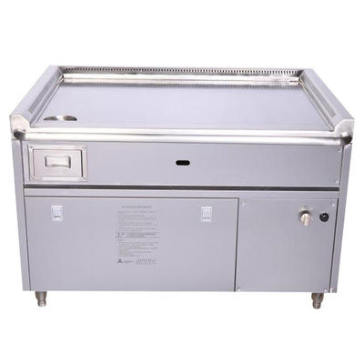 โต๊ะย่างเทปันยากิเชิงพาณิชย์ 1200mm-2400mm สแตนเลส 304