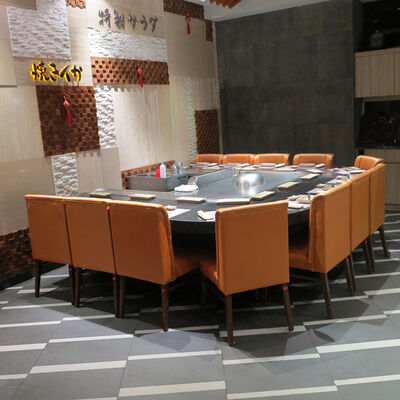 เตาเทปันยากิไฟฟ้าแบบโค้งสำหรับครัวเชิงพาณิชย์