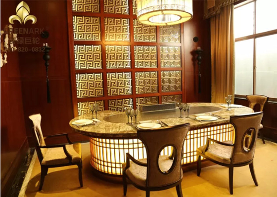 Ellipse Indoor Teppanyaki Grill Table เตาย่างไฟฟ้าสแตนเลส 8KW