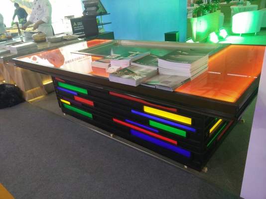 โต๊ะย่างเทปันยากิเชิงพาณิชย์สำหรับห้องครัวร้านอาหารของโรงแรม 8KW