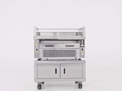 Grill Commercial Grill ที่ได้รับการรับรองจาก CE